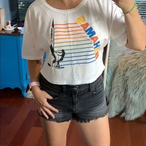 XX SOLD XX BAHAMAS cropped tee